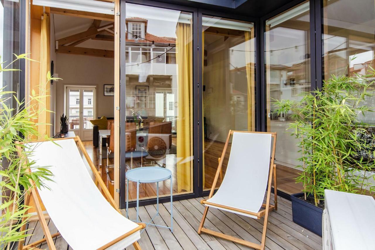 Amazing Penthouse Apartment In Historic Porto Eksteriør billede